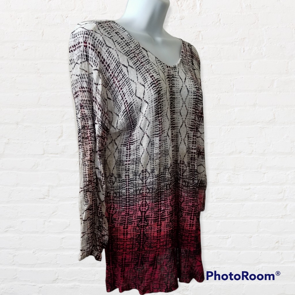 Zozo Long Sleeved Linen Lightweight Hombre Sweater Size M